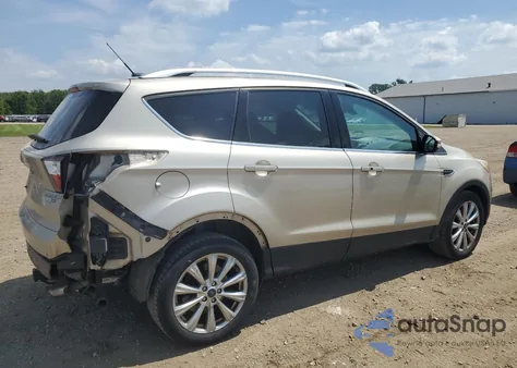2017 Ford Escape Titanium from USA, damaged, VIN 1FMCU9JD2HUD37034